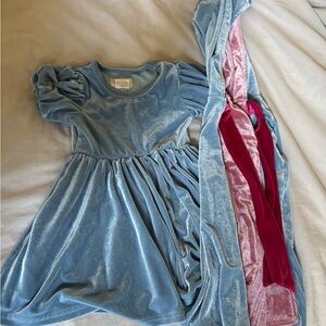 Taylor Joelle Fairy Godmother Velour Dress 3T